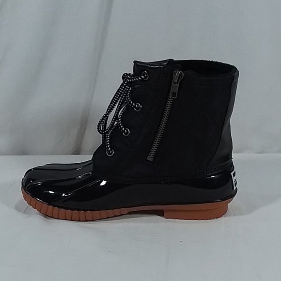 Women's Portland Boot Co. Quilted Duck Boot - Black - 8 - NIB - Picture 4 of 7